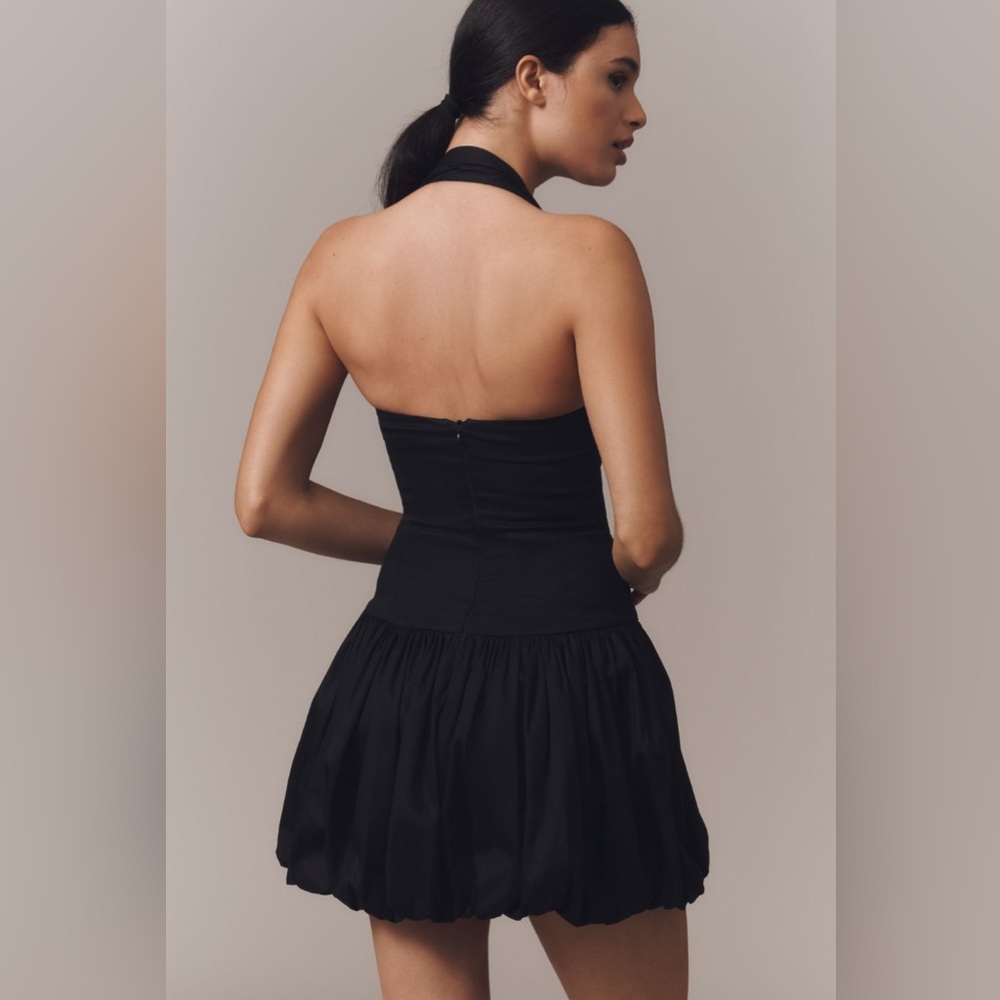 Delfi Collective Halter bubble dress black - Picture 2 of 6